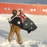 An Australian engineer in Antarctica.