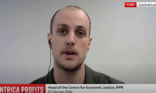 Watch: Dr George Dibb on Sky News discussing energy company profits