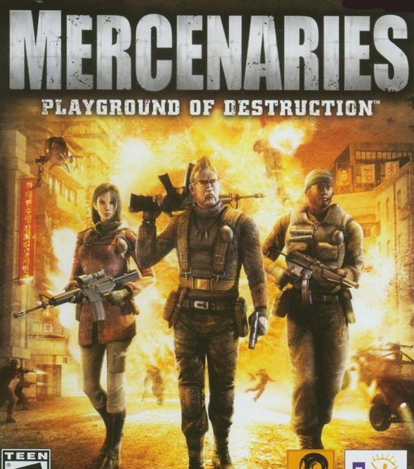 Mercenaries: Playground of Destruction Box Art