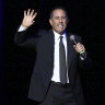 Jerry Seinfeld performing in New York.