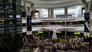 O.R. Tambo International Airport Arrivals Hall, Johannesburg, South Africa