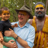 Prime Minister Anthony Albanese at the Garma Festival in East Arnhem in 2022, when he announced the Voice referendum.