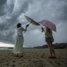 Beach days for the rest of January are under a cloud, with above-average rain expected for NSW.