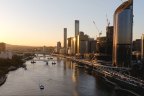 The Neville Bonner Bridge will connect South Bank to Queen’s Wharf.