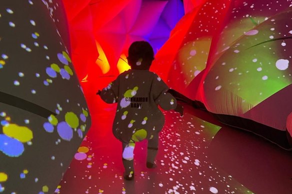 Imaginator is a kaleidoscopic immersive play space at South Bank.