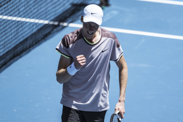 Italian star Jannik Sinner made the perfect start to his 2024 Australian Open campaign.