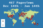 Locations of visitors to this page