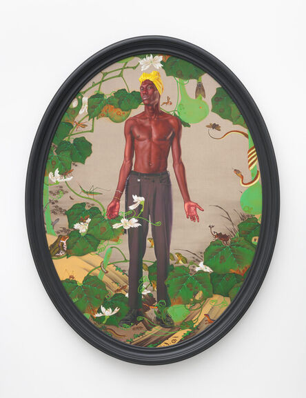 Kehinde Wiley, ‘Portrait of Seydina Omar Gueye’, 2023