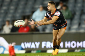 Promising Wests Tigers youngster Tallyn Da Silva.