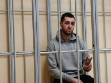 Nikita Oleinik in court