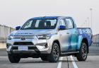 Hydrogen-powered Toyota HiLux dual-cab concept unveiled in Thailand