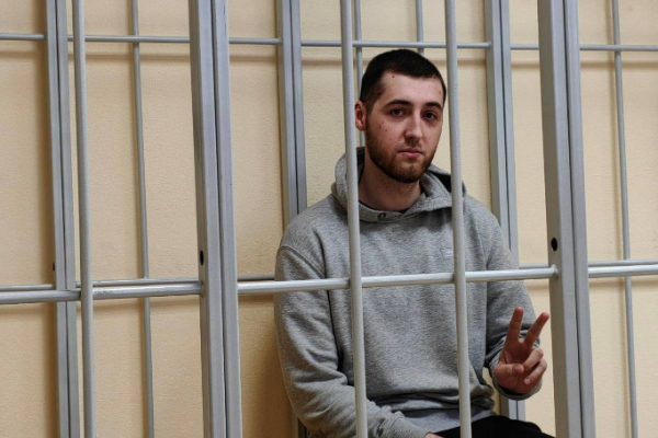 Nikita Oleinik in court