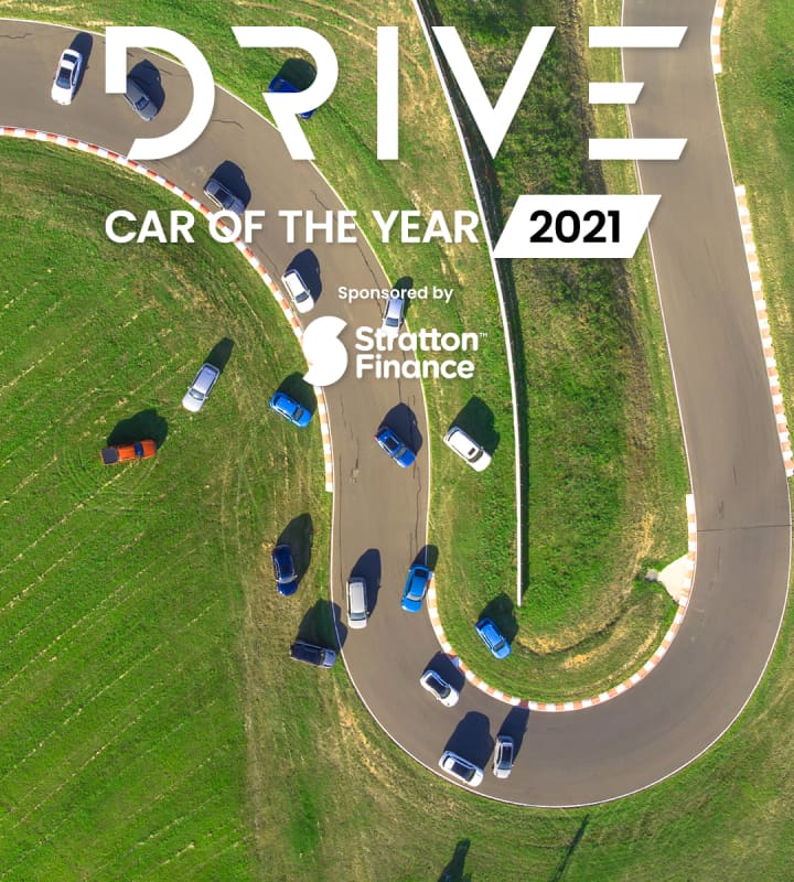 Drive Car of the Year aerial photo mobile