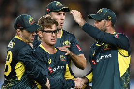 Adam Zampa picked up four wickets for the visitors.