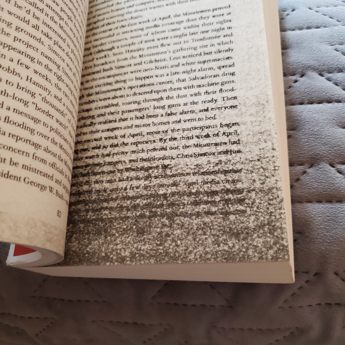 Book pages unreadable