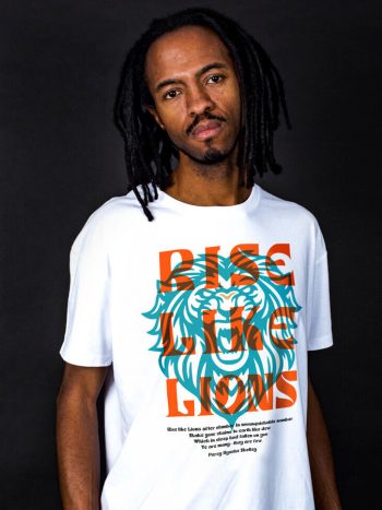 rise like lions t-shirt masque of anarchy