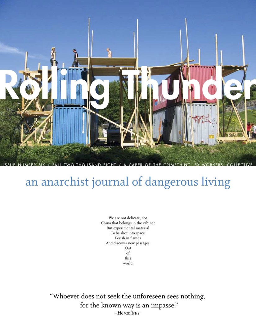 Photo of ‘Rolling Thunder #6’ front cover