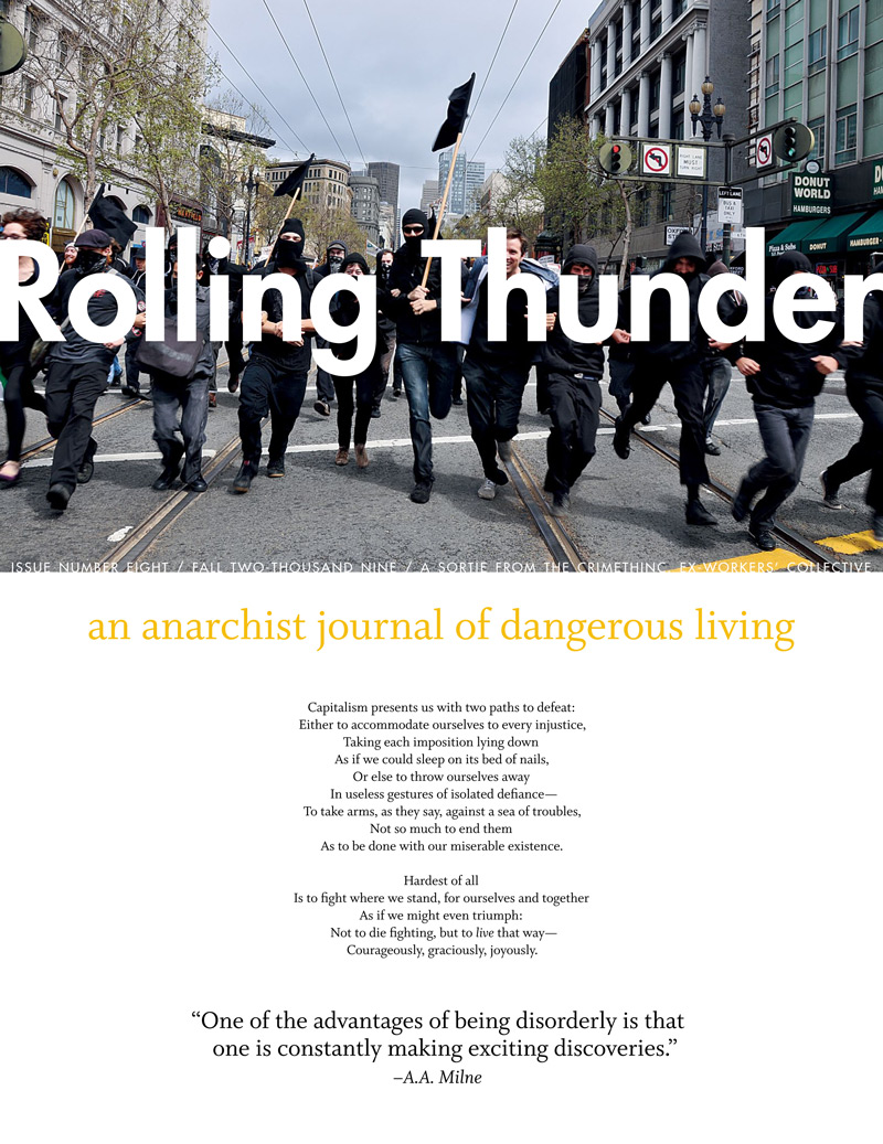 Photo of ‘Rolling Thunder #8’ front cover
