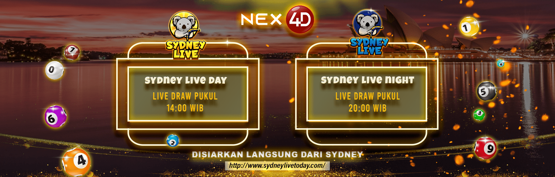 NEX4D SYDNEY LIVE