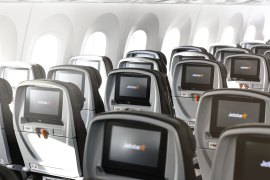 Jetstar’s economy class on the Boeing 787 Dreamliner.