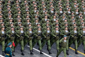 Military parade to mark the 78th anniversary of the Victory in the Great Patriotic War, Russia