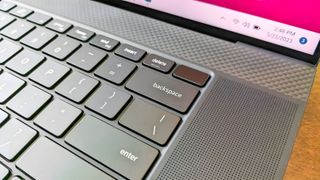 Dell XPS 17 (9730) fingerprint reader.