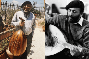 Muatafa al-Kurd was an oud virtuoso, a theater pioneer, a singer, and a revolutionary. (Photos: Wikimedia Commons/Social Media)