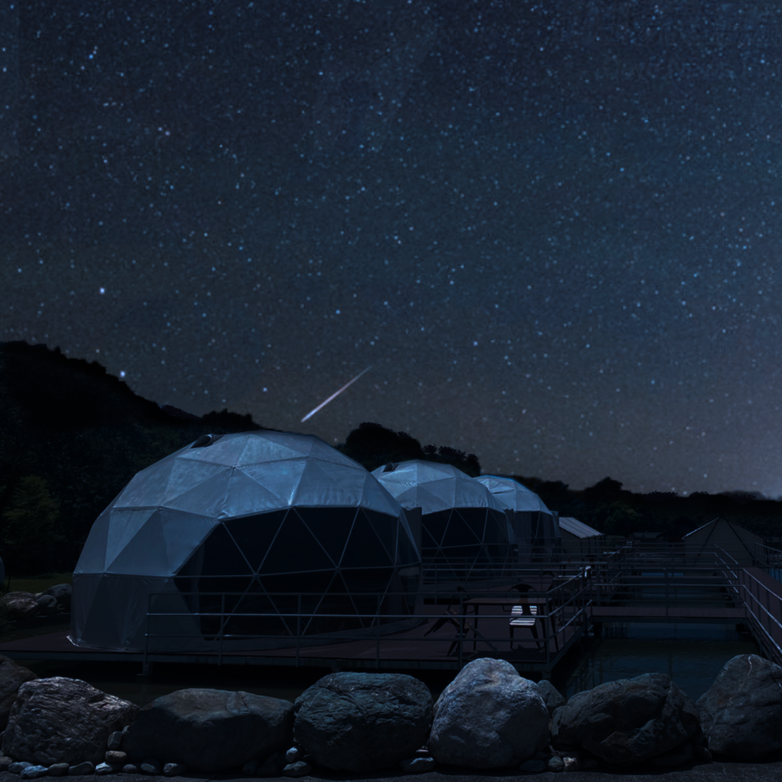 旅宿精選／2024全台6間「泡湯豪華露營」推薦！星空下泡澡，體驗升級版Glamping！