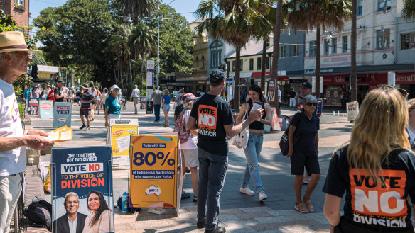 No advocates have claimed the Voice to parliament referendum stoked division in Australia.