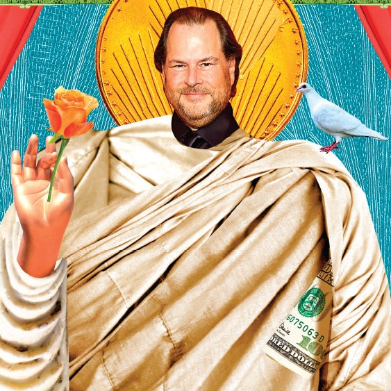 The Gospel of Wealth According to Marc Benioff