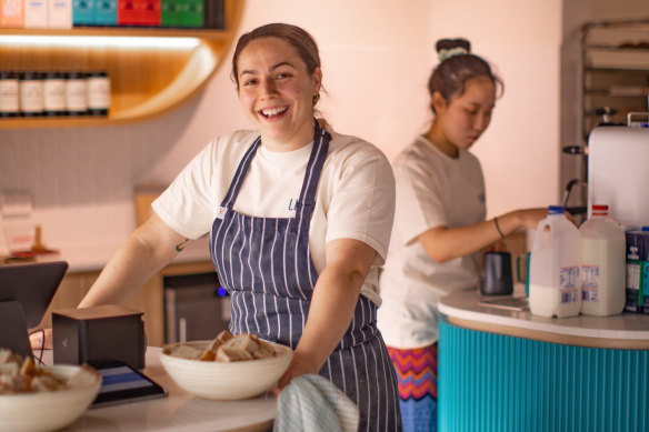 Former fine-dining pastry chef Carina La Delfa opened her first bakery last year.