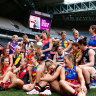 The AFLW season launch happened at Marvel Stadium but only one AFLW game has been played at the stadium