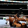 WWE recruit Jade Cargill has dazzled in her WrestleMania debut, securing a win alongside Bianca Belair and Naomi.