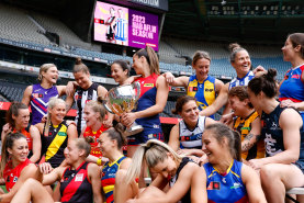 The AFLW season launch happened at Marvel Stadium but only one AFLW game has been played at the stadium