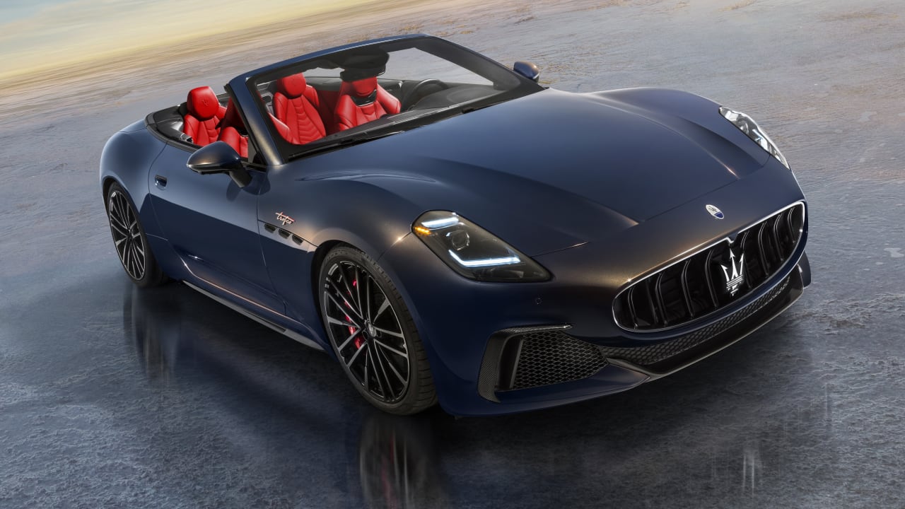 2024 Maserati GranCabrio unveiled after 14 years with twin-turbo V6 power