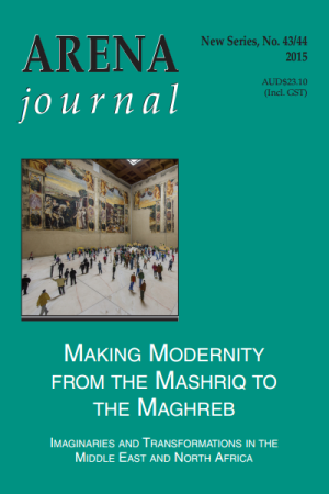 Making Modernity: From the Mashriq to the Maghreb