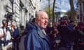 Alan Bates leaves Post Office Horizon Inquiry, London, England, Uk - 09 Apr 2024<br>Mandatory Credit: Photo by Vuk Valcic/ZUMA Press Wire/REX/Shutterstock (14426251a) Former subpostmaster ALAN BATES gives a statement outside Aldwych House as the Post Office Horizon IT Inquiry continues. Alan Bates leaves Post Office Horizon Inquiry, London, England, Uk - 09 Apr 2024