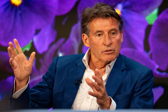 World Athletics boss Lord Sebastian Coe.