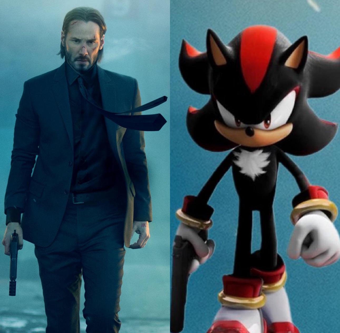 r/SonicTheHedgehog - So Keanu Reeves Is Going To Play Shadow In Sonic Movie 3 What Are Your Thoughts On This?