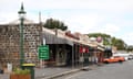 Buildings are seen along Fraser Street in Clunes.