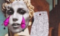 Francesco Vezzoli
Le Gant d’amour (After de Chirico and Jean Genet), 2010 [Detail]
Stampa su tela, ricamo metallico, bigiotteria, carta
Inkjet print on canvas, metallic embroidery, custom jewelry, paper
74.5 x 61.5 cmFrancesco Vezzoli
Portrait of Paulina Porizkova as a Renaissance Madonna with Holy Child crying Salvador Dalì's jewels (After Lorenzo Lotto), 2011
Stampa inkjet su tela, ricamo metallico e in cotone, stoffa, bigiotteria, acquarello, cornice d’artista
Inkjet print on canvas, metallic and cotton embroidery, fabric, custom jewelry, watercolour
115 x 80 cm