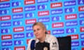 Emma Hayes quoted poetry and said she would follow advice she gave her son on how to avoid playground confrontations when asked on Friday about her touchline spat with Arsenal’s head coach, Jonas Eidevall