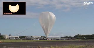 annular eclipse nasa weather balloons