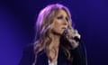 Celine Dion performing in 2016.