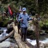 Prime Minister of Australia Anthony Albanese and Prime Minister of Papua New Guinea James Marape walk the Kokoda Track  from Isurava village to the memorial site. 