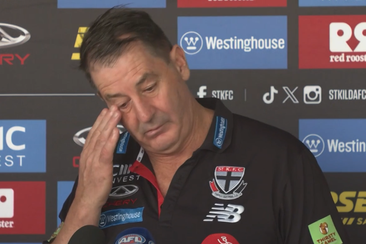 Ross Lyon became visibly emotional when asked about the late AFL player Harley Balic and his experience with the AFL&#x27;s illicit drugs policy.