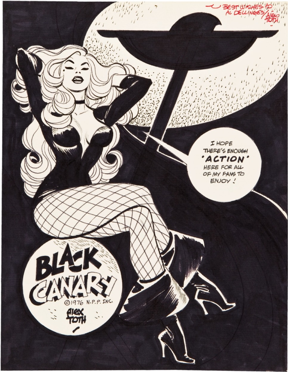 r/comicbooks - Black Canary by Alex Toth