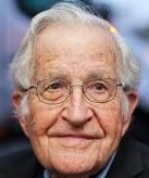 Foto e Noam Chomsky