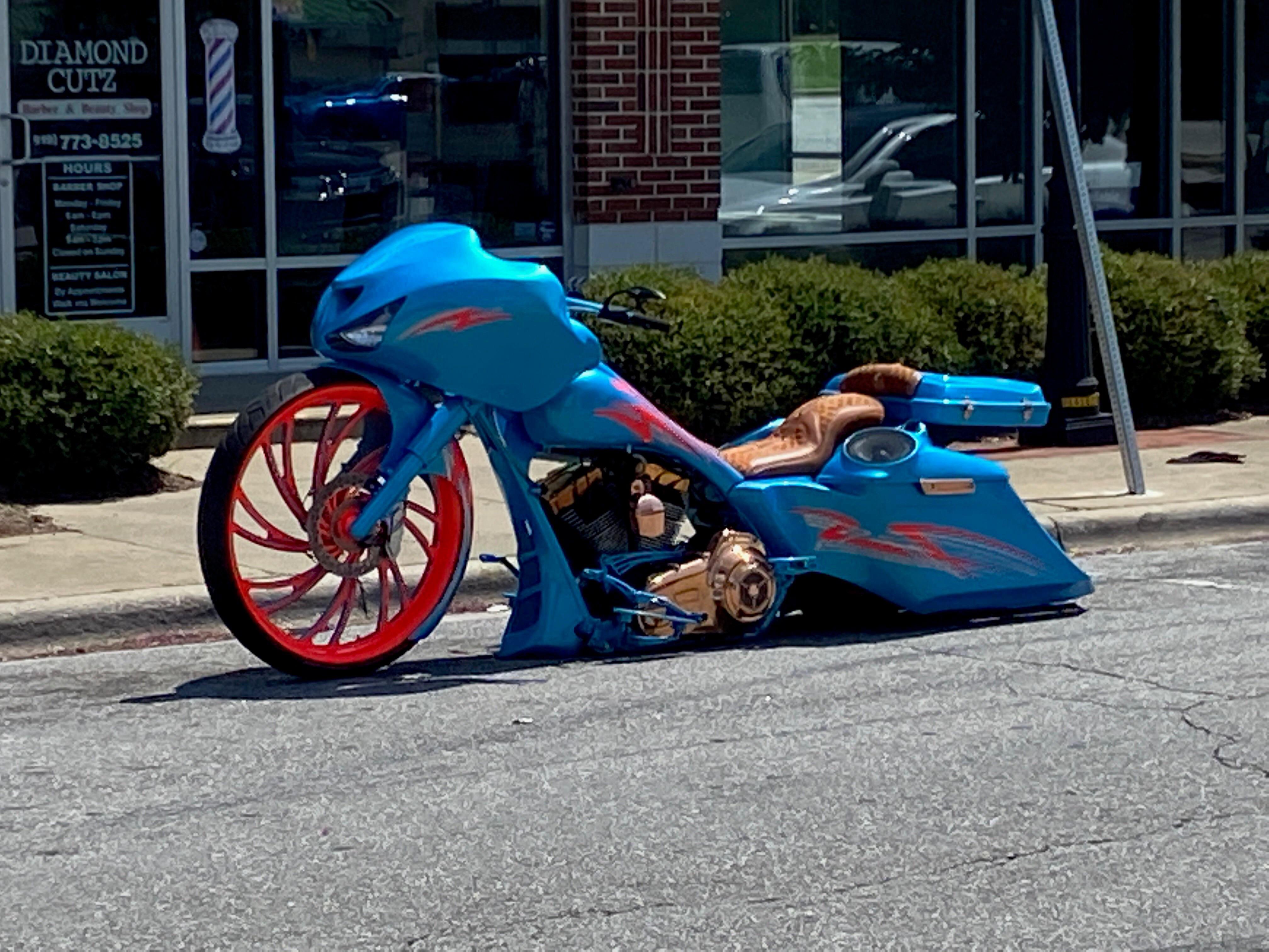 r/ATBGE - I see your horrid Jeep. Your monstrosity truck. I raise you this…motorcycle