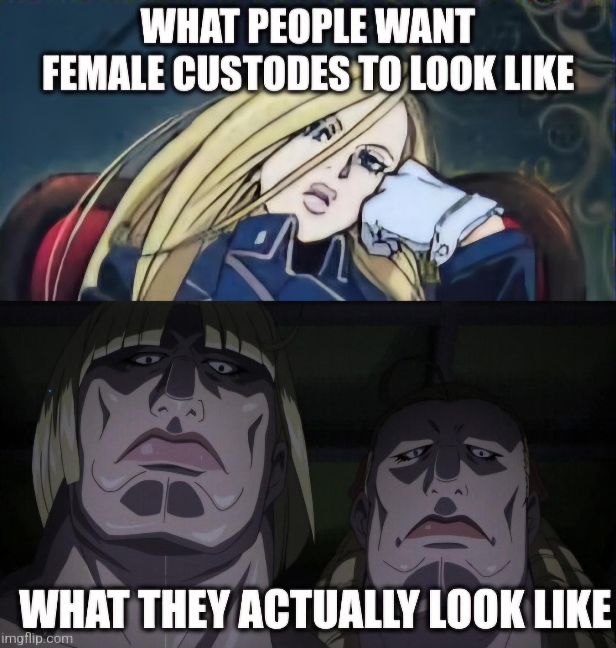 r/Grimdank - There is a reason why female custodes went unnoticed for so long.